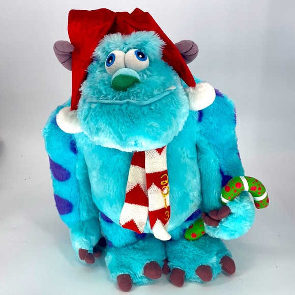 Gemmy Disney Pixar Monsters Inc‎ Sully Large Standing Holiday Plush 2013 - Picture 1 of 11
